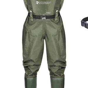 210D Nylon Chest Waders with Boots Size 7